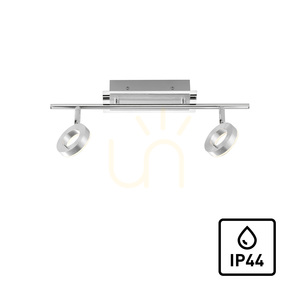 SILEDA plafond 6781-96 Silver 2xLED 1 SILEDA plafond 6781-96 Silver 2xLED small 1