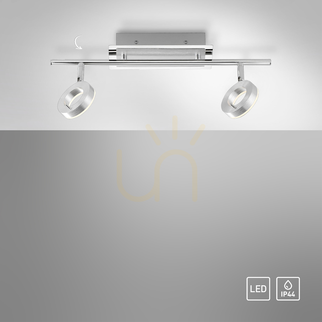 Zobrazit SILEDA plafond 6781-96 Silver 2xLED SILEDA plafond 6781-96 Silver 2xLED