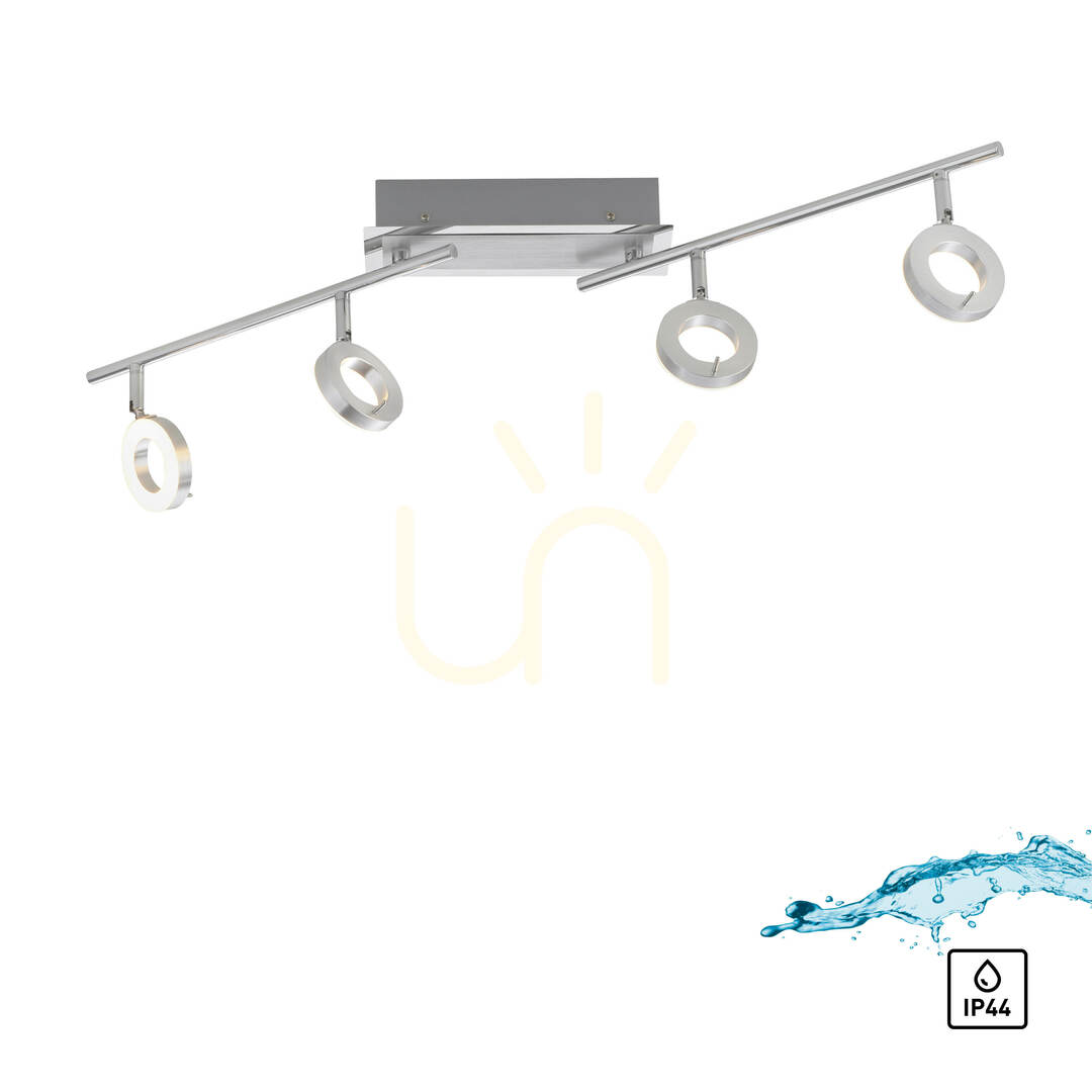Pohled SILEDA plafond 6786-96 Silver 4xLED SILEDA plafond 6786-96 Silver 4xLED