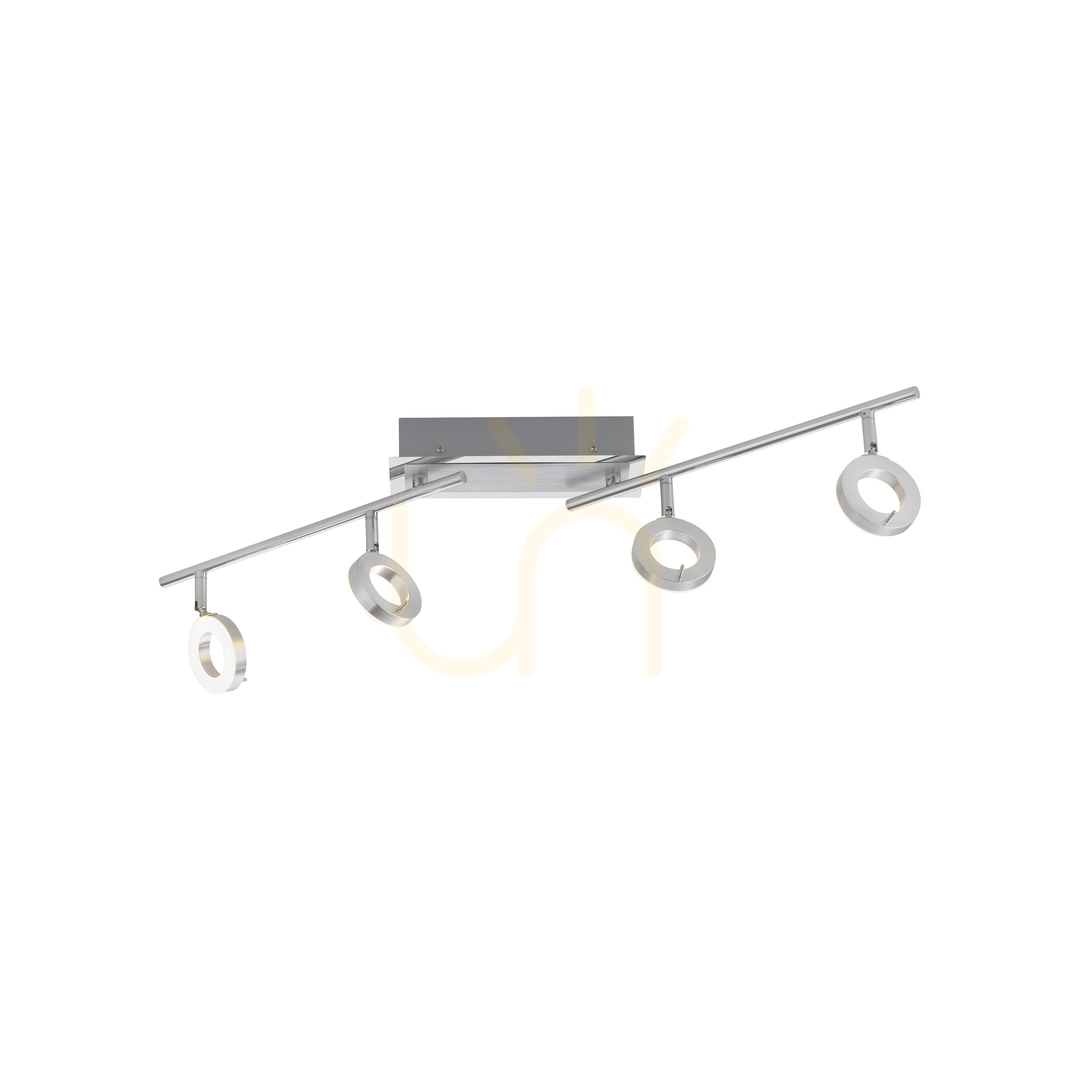 Pohled SILEDA plafond 6786-96 Silver 4xLED SILEDA plafond 6786-96 Silver 4xLED