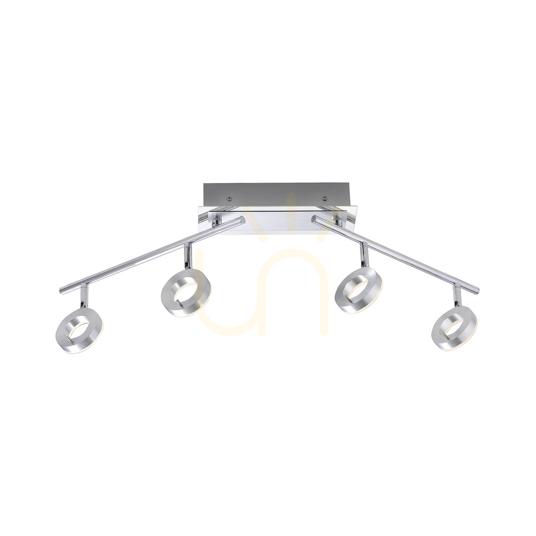 Zobrazit SILEDA plafond 6786-96 Silver 4xLED SILEDA plafond 6786-96 Silver 4xLED