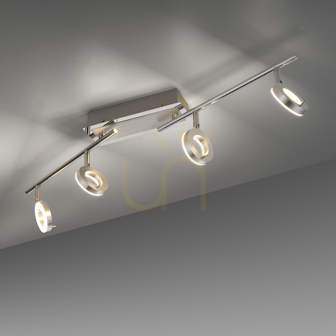 Zobrazit SILEDA plafond 6786-96 Silver 4xLED SILEDA plafond 6786-96 Silver 4xLED