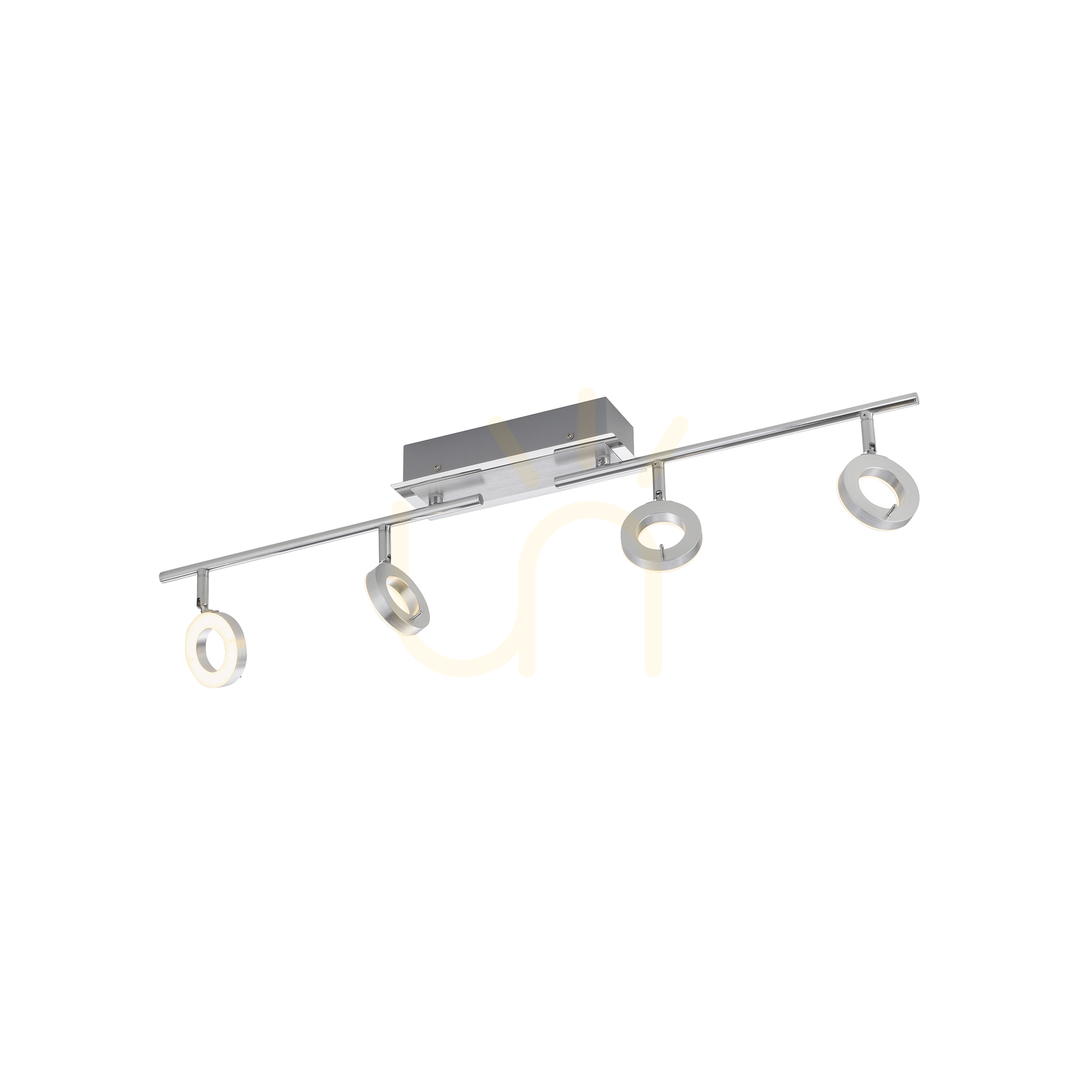 Pohled SILEDA plafond 6786-96 Silver 4xLED SILEDA plafond 6786-96 Silver 4xLED