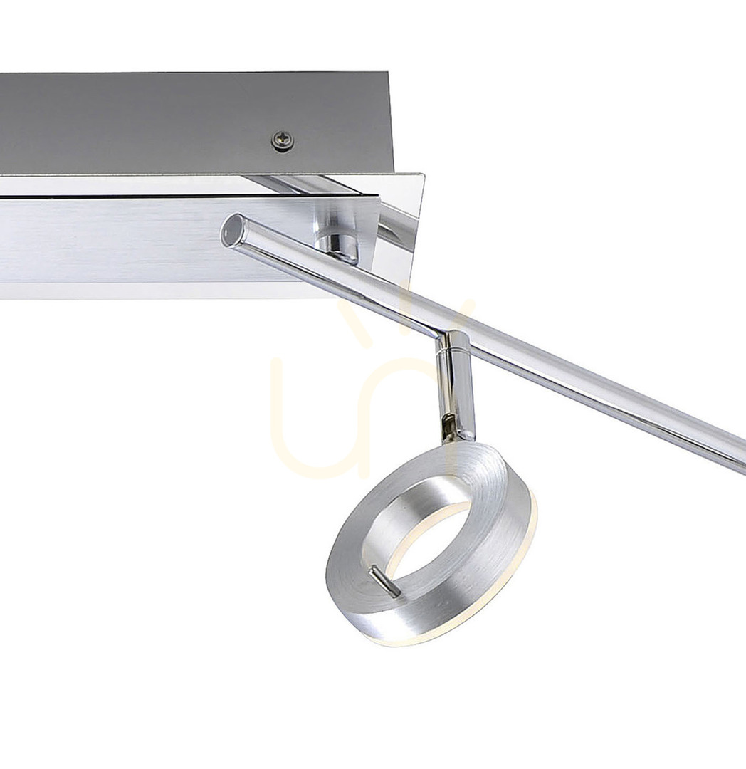 Zobrazit SILEDA plafond 6786-96 Silver 4xLED SILEDA plafond 6786-96 Silver 4xLED
