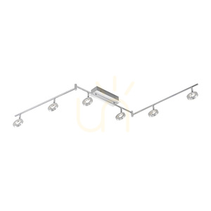 Stropní LED svítidlo Zuma Line SILEDA 6787-96 stříbrné, 6bodové, 188,5 cm 9 Stropní LED svítidlo Zuma Line SILEDA 6787-96 stříbrné, 6bodové, 188,5 cm small 9