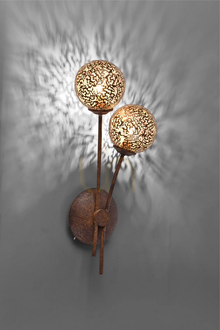 Zobrazit Nástěnné svítidlo GRETA 9032-48 Rusty 2xG9 Nástěnné svítidlo GRETA 9032-48 Rusty 2xG9