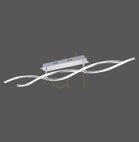 Kontrola POLINA Plafond 9143-55 Silver 2xLED