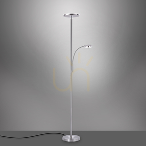 Stojací lampa HANS 11709-55 Silver 2xLED 4 Stojací lampa HANS 11709-55 Silver 2xLED small 4
