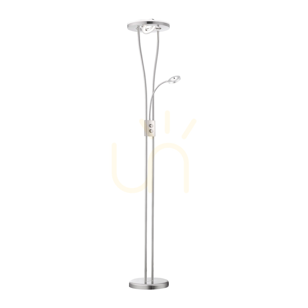 Pohled Stojací lampa HELIA 11778-55 Stříbrná 3xLED Stojací lampa HELIA 11778-55 Stříbrná 3xLED
