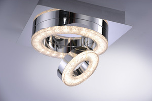 TIM Plafond 14520-17 Chrome 2xLED small 11