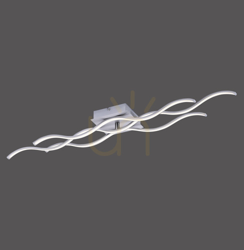 Kontrola WAVE Plafond 15166-55 Silver 3xLED