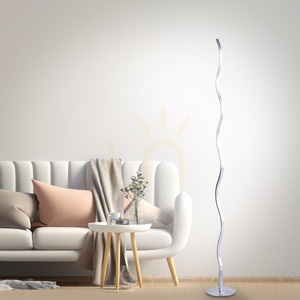 Stojací lampa WAVE 15168-55 Silver 1xLED 2 Stojací lampa WAVE 15168-55 Silver 1xLED small 2