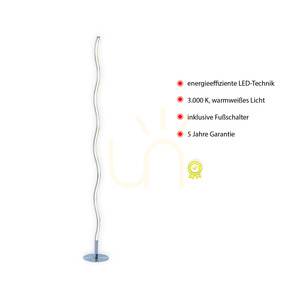 Stojací lampa WAVE 15168-55 Silver 1xLED 3 Stojací lampa WAVE 15168-55 Silver 1xLED small 3