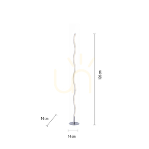 Stojací lampa WAVE 15168-55 Silver 1xLED 7 Stojací lampa WAVE 15168-55 Silver 1xLED small 7