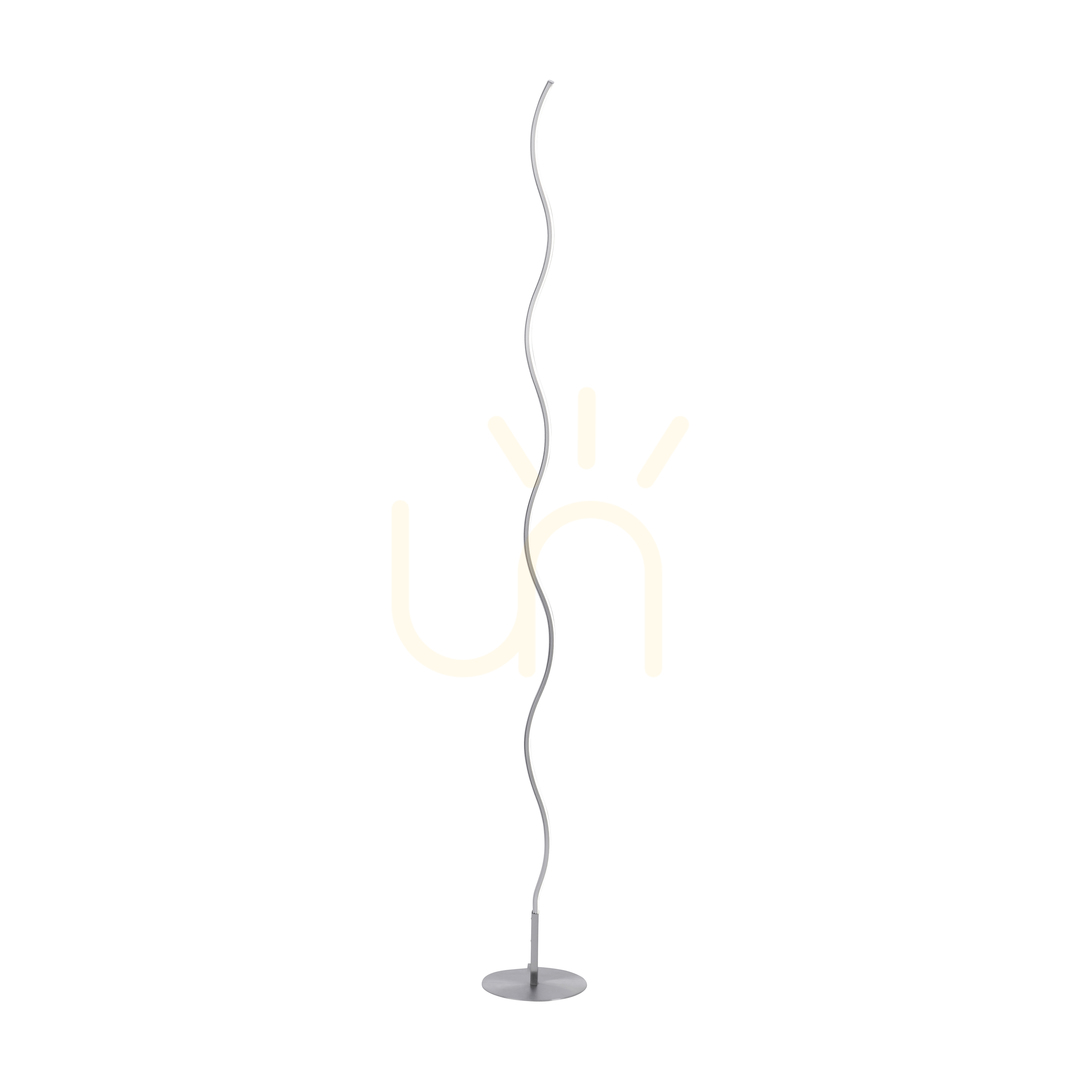 Zobrazit Stojací lampa WAVE 15168-55 Silver 1xLED Stojací lampa WAVE 15168-55 Silver 1xLED