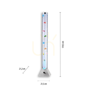 AVA 85106-55 Vícebarevná 12xLED stojací lampa small 7