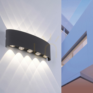 Nástěnné svítidlo CARLO 9489-13 Antracit 10xLED small 2