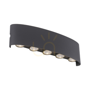 Nástěnné svítidlo CARLO 9489-13 Antracit 10xLED small 6