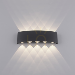 Nástěnné svítidlo CARLO 9489-13 Antracit 10xLED small 9