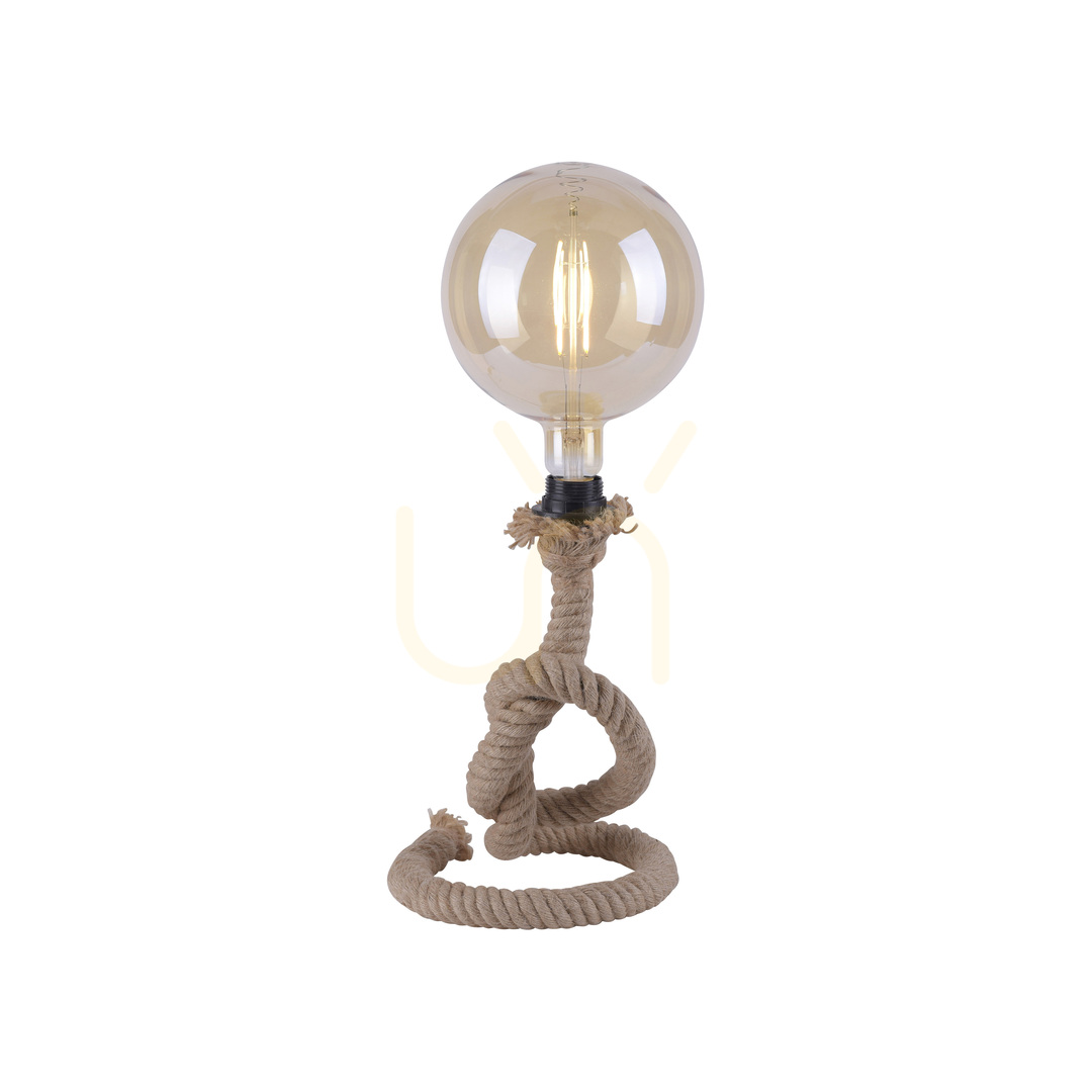 Zobrazit Stolní lampa ROPE 15480-18 černá 1xE27 Stolní lampa ROPE 15480-18 černá 1xE27