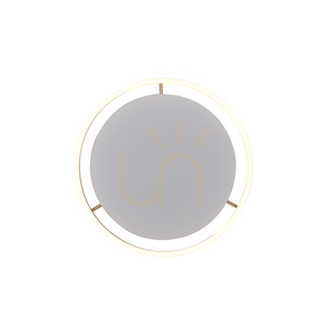 RITUS Plafond 15391-60 Mosaz 1xLED small 13