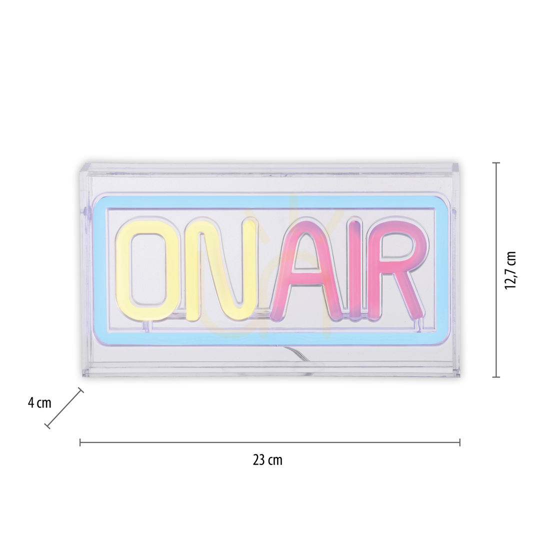 Pohled Nástěnné svítidlo NEON-ON AIR 85013-70 Multicolor 1xLED Nástěnné svítidlo NEON-ON AIR 85013-70 Multicolor 1xLED