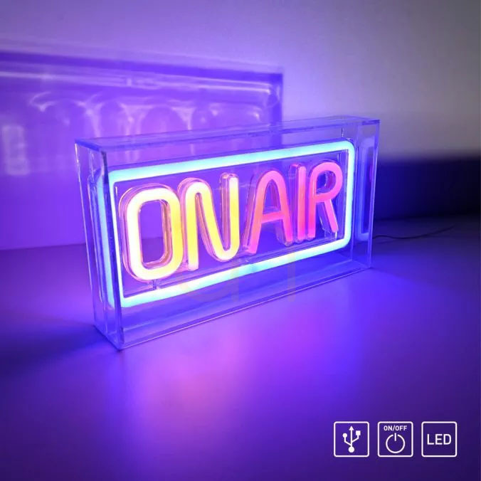 Pohled Nástěnné svítidlo NEON-ON AIR 85013-70 Multicolor 1xLED Nástěnné svítidlo NEON-ON AIR 85013-70 Multicolor 1xLED