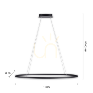 Závěsné svítidlo TITUS 2393-13 Anthracite 1xLED 8 Závěsné svítidlo TITUS 2393-13 Anthracite 1xLED small 8