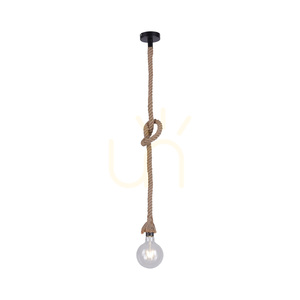 Závěsné svítidlo ROPE 15481-18 Hnědé 1xE27 small 6