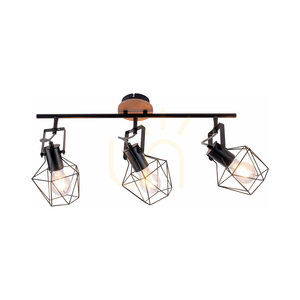 Plafond JARO 15673-78 černý 3xE27 1 Plafond JARO 15673-78 černý 3xE27 small 1