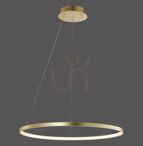 Kontrola Závěsné svítidlo CIRCLE 11524-12 Gold 1xLED