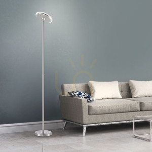 Stojací lampa HANS 11729-55 Silver 1xLED small 2