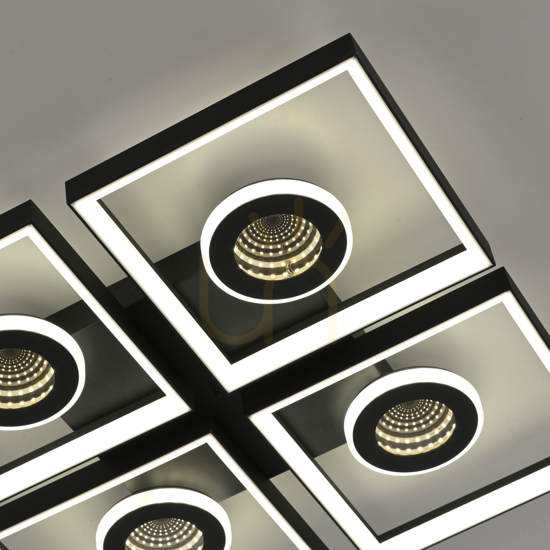 Zobrazit TRAFORO 6855-18 Plafond černý 1xLED TRAFORO 6855-18 Plafond černý 1xLED