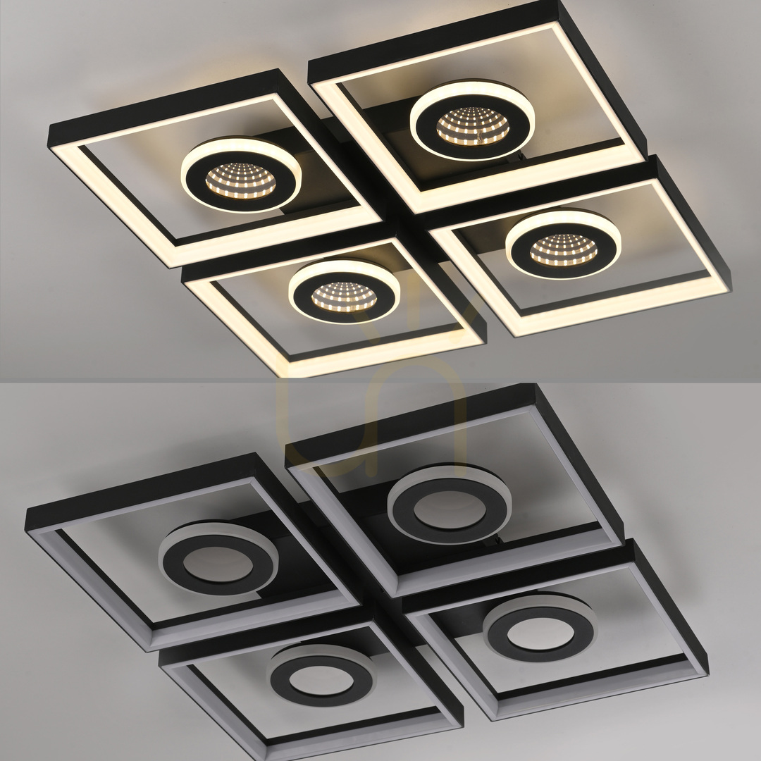 Náhled TRAFORO 6855-18 Plafond černý 1xLED TRAFORO 6855-18 Plafond černý 1xLED