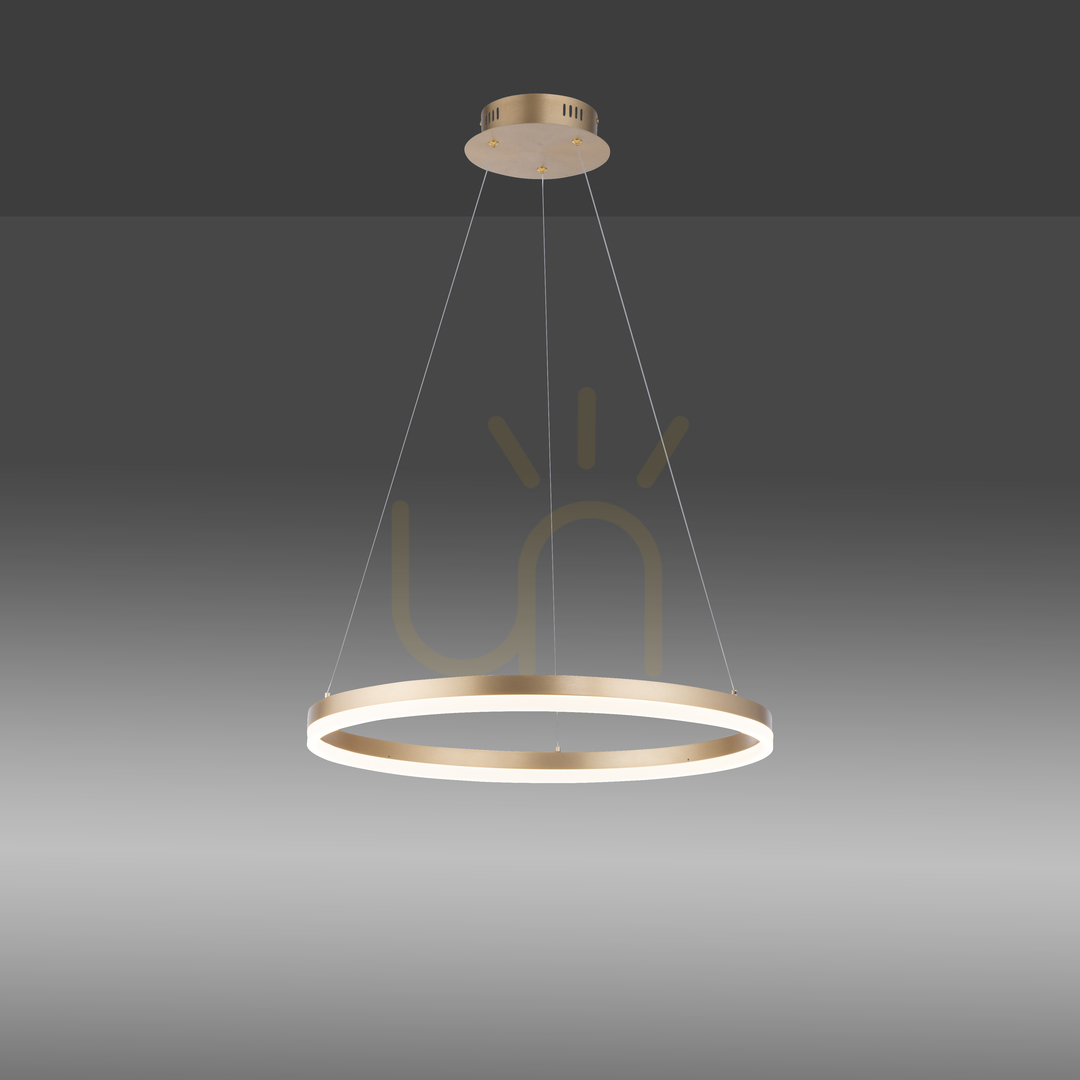 Zobrazit Závěsné svítidlo TITUS 2382-60 Brown 1xLED Závěsné svítidlo TITUS 2382-60 Brown 1xLED