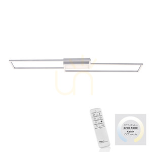 ASMIN Plafond 14711-55 Silver 3xLED 1 ASMIN Plafond 14711-55 Silver 3xLED small 1