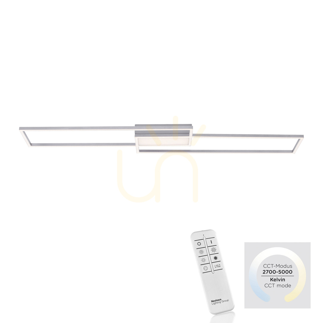 Pohled ASMIN Plafond 14711-55 Silver 3xLED ASMIN Plafond 14711-55 Silver 3xLED