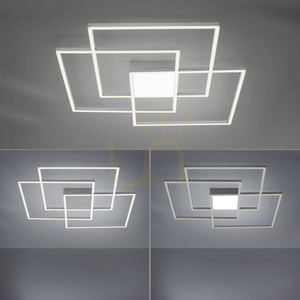 ASMIN Plafond 14713-55 Silver 4xLED small 10