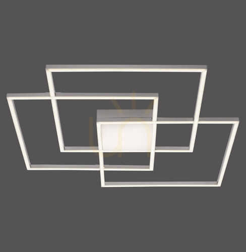 Kontrola ASMIN Plafond 14713-55 Silver 4xLED