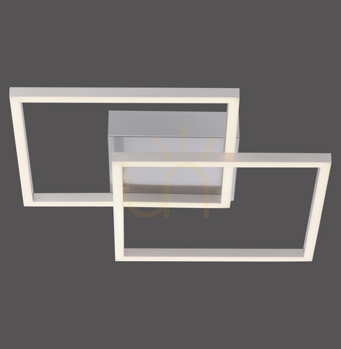 Kontrola Plafond IVEN 14002-55 Silver 2xLED