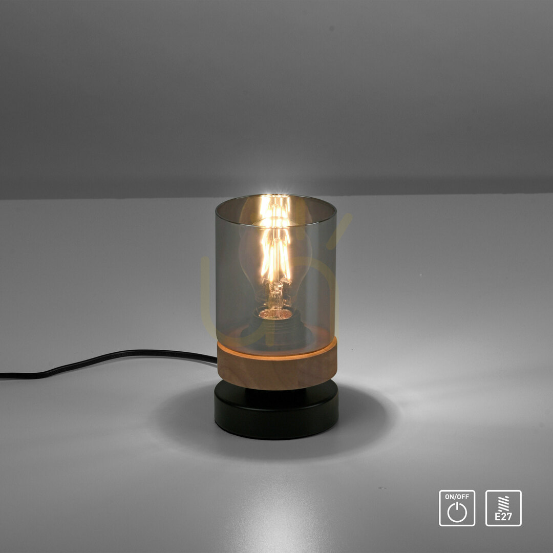 Kontrola Stolní lampa PASQUAL 11310-18 černá 1xE27 Stolní lampa PASQUAL 11310-18 černá 1xE27