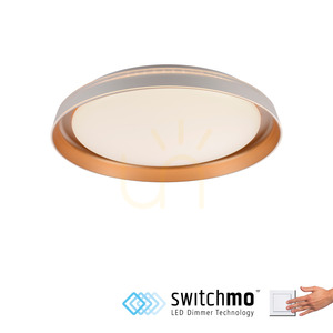 LED stropní svítidlo JUST LIGHT. SATI 14368-60, matná mosaz, 43 cm, Switchmo small 1