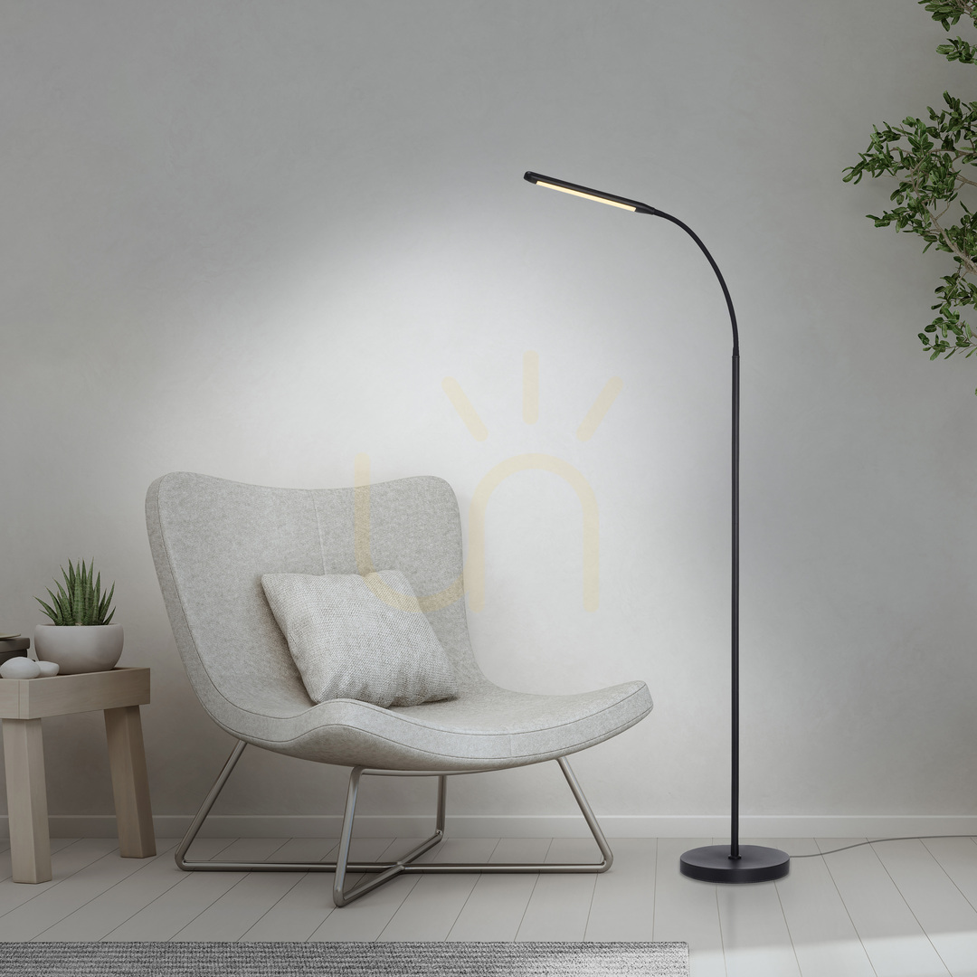 Náhled Stojací lampa ELLY 11031-18 White 1xLED Stojací lampa ELLY 11031-18 White 1xLED