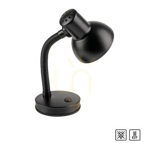 Černá stolní lampa Zuma Line FLEXI 11080-18 E27 small 1