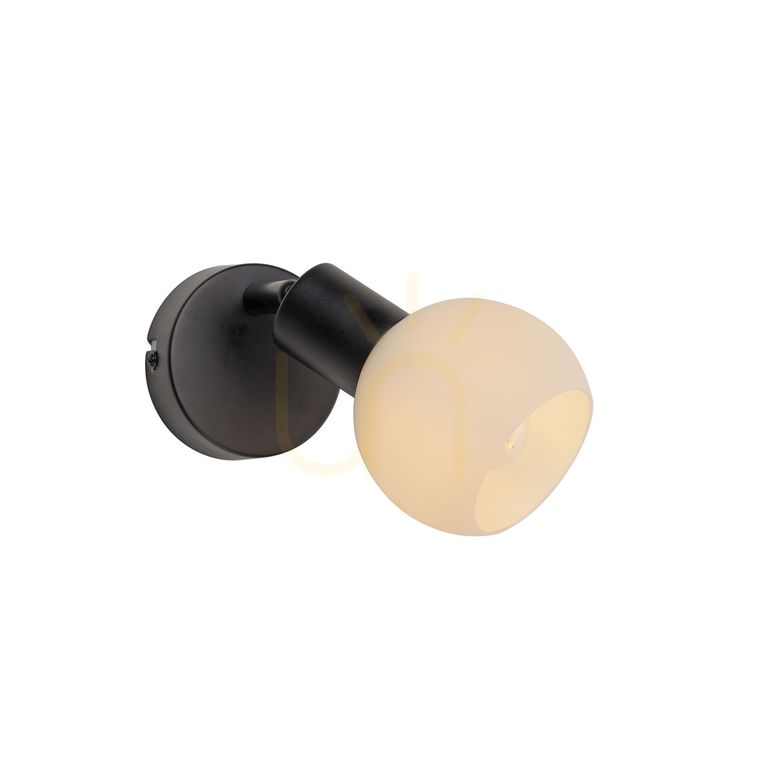 Náhled Nástěnné svítidlo LOKI 12150-18 Black 1xE14 Nástěnné svítidlo LOKI 12150-18 Black 1xE14