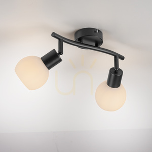 Plafond LOKI 12151-18 Black 2xE14 small 11
