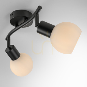 Plafond LOKI 12151-18 Black 2xE14 small 9