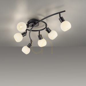 Plafond LOKI 12155-18 černý 6xE14 5 Plafond LOKI 12155-18 černý 6xE14 small 5