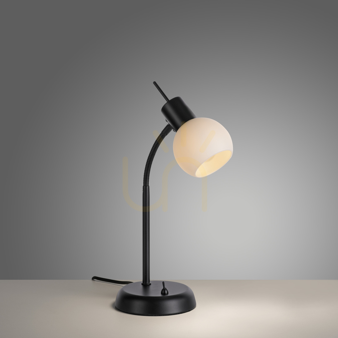 Kontrola Stolní lampa LOKI 12156-18 černá 1xE14 Stolní lampa LOKI 12156-18 černá 1xE14
