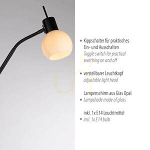 Stojací lampa LOKI 12157-18 černá 1xE14 3 Stojací lampa LOKI 12157-18 černá 1xE14 small 3